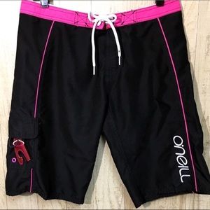 O’Neill | Classic Long Black Board Shorts